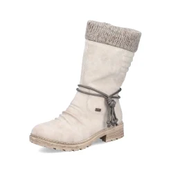 Rieker Korte Støvler Til Kvinder Sandbeige