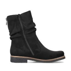 Rieker Korte Støvler Til Kvinder Grafit Sorte