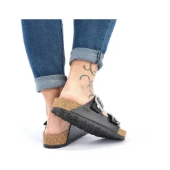 Rieker Kvinders Muldyr Blank Sort