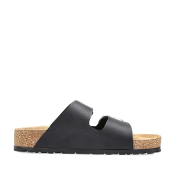 Rieker Kvinders Muldyr Blank Sort