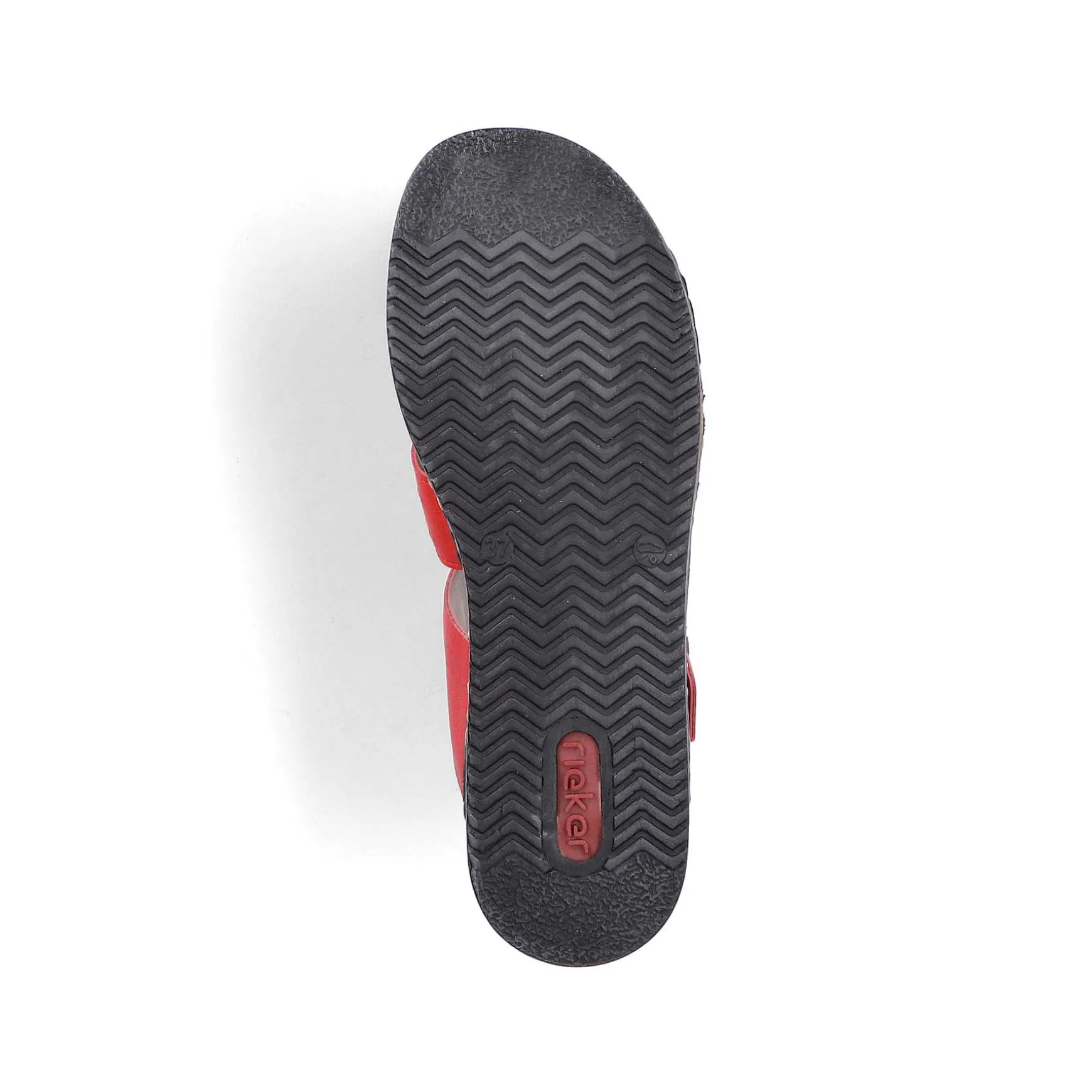 Rieker Kvinders Muldyr Brandrod