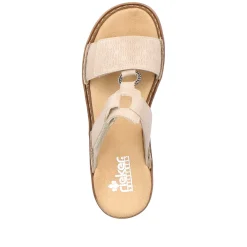 Rieker Kvinders Muldyr Clay Beige