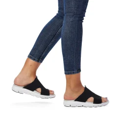 Rieker Kvinders Muldyr Deep Black