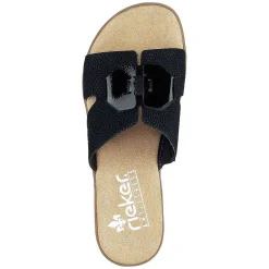 Rieker Kvinders Muldyr Dyb Sort