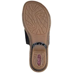 Rieker Kvinders Muldyr Dyb Sort