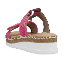 Rieker Kvinders Muldyr Flamingo Pink