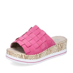 Rieker Kvinders Muldyr Flamingo Pink