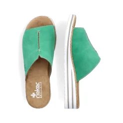 Rieker Kvinders Muldyr Graesgron