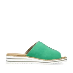 Rieker Kvinders Muldyr Graesgron