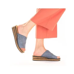 Rieker Kvinders Muldyr Himmelbla