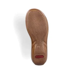 Rieker Kvinders Muldyr Lys Beige