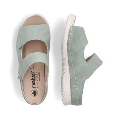 Rieker Kvinders Muldyr Lysegron