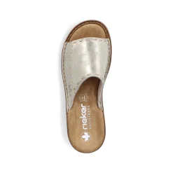 Rieker Kvinders Muldyr Lys Beige