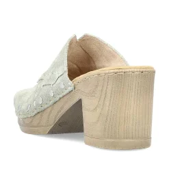 Rieker Kvinders Muldyr Mintgron