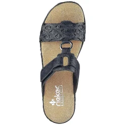 Rieker Kvinders Muldyr Morkebla