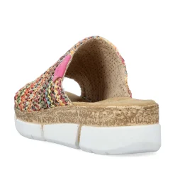 Rieker Kvinders Muldyr Multi-Lysebrune