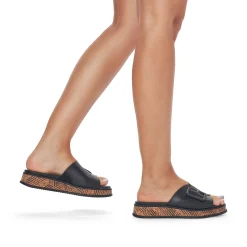 Rieker Kvinders Muldyr Night Black