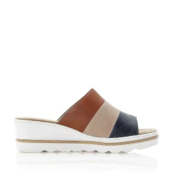 Rieker Kvinders Muldyr Nodde Brun-Sort