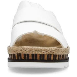 Rieker Kvinders Muldyr Ren Hvid