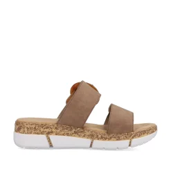 Rieker Kvinders Muldyr Sandbeige