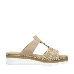 Rieker Kvinders Muldyr Sandbeige