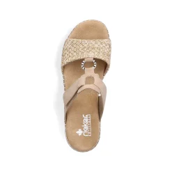 Rieker Kvinders Muldyr Sandbeige