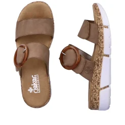 Rieker Kvinders Muldyr Sandbeige