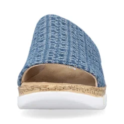 Rieker Kvinders Muldyr Skiferbla