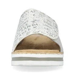 Rieker Kvinders Muldyr Solv Metallic