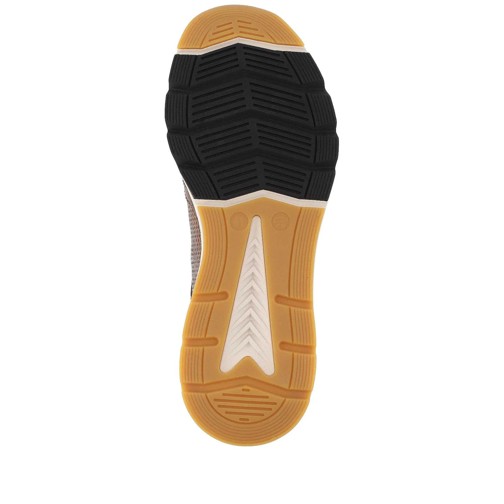 Rieker Lav Noddebrune Sneakers Til Mænd