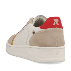 Rieker Lav Sneaker Til Mænd Vanilje-Hvid Ler-Beige