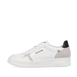 Rieker Low Sneaker Til Mænd Brilliant-White Graphite-Gra