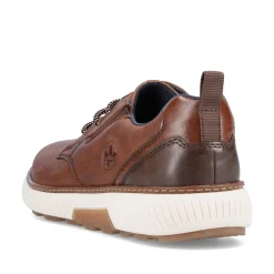 Rieker Mænds Snoresko Kastanjebrun