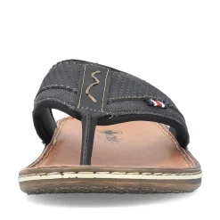 Rieker Mænds Taseparator Grafit Sort