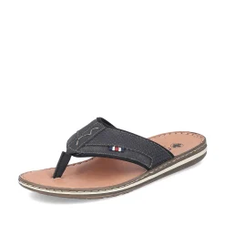 Rieker Mænds Taseparator Grafit Sort