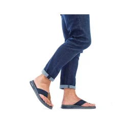 Rieker Mænds Taseparator Marinebla-Brun