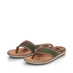 Rieker Mænds Taseparator Olivengron