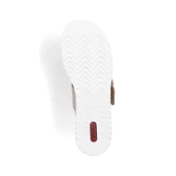 Rieker Muldyr Cremebeige Til Kvinder