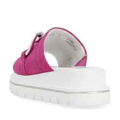 Rieker Muldyr Fuchsia Til Kvinder