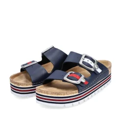 Rieker Muldyr Marinebla Til Kvinder