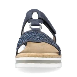 Rieker Muldyr Marinebla Til Kvinder