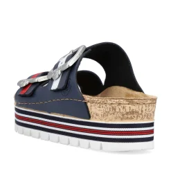 Rieker Muldyr Marinebla Til Kvinder