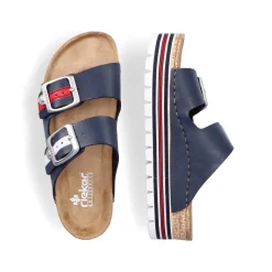 Rieker Muldyr Marinebla Til Kvinder