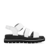 Rieker Sandaler Med Stropper Til Kvinder Pearl White