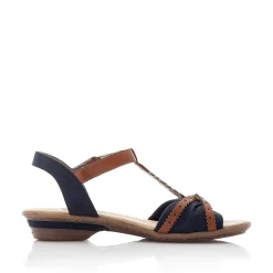 Rieker Sandaler Med Stropper Til Kvinder Havbla-Brun