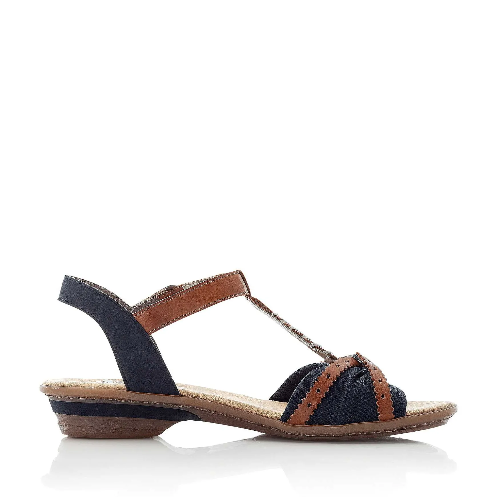 Rieker Sandaler Med Stropper Til Kvinder Havbla-Brun