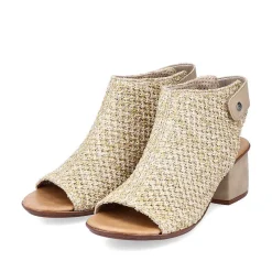 Rieker Sandaler Med Stropper Til Kvinder, Sandbeige