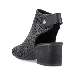 Rieker Sandaler Med Stropper Til Kvinder Kulsort