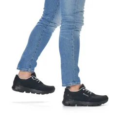 Rieker Sneaker Til Mænd Low Midnight Black