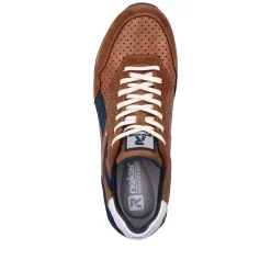 Rieker Sneaker Til Mænd Low Nut-Brown Ocean-Blue